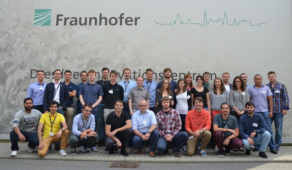 Participants of the Summer school 2016 in Dresden (Germany)