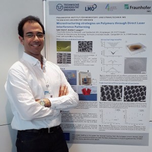 Sabri Alamri at the 5th MCCA General Assembly of the Marie-Curie Fellows at the University of Leuven, Belgium (Feb. 2-3, 2018)